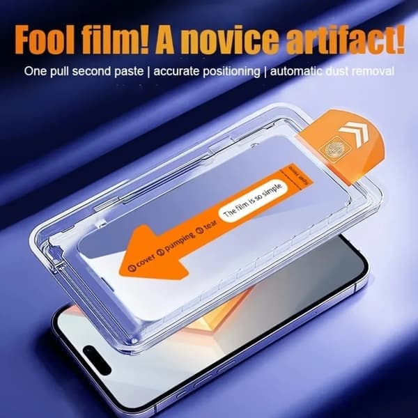 Herdet glass skjermbeskytter for iPhone 16e, High Definition iPhone 16e High Definition