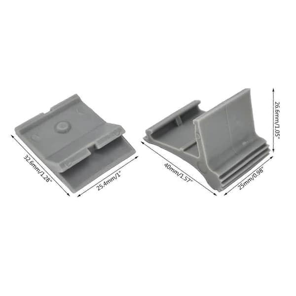 2-pakning Slider Catch Erstatning Tilhenger Bobiler Markise Slider Catch Montering for Dometic A&E 8500 9000