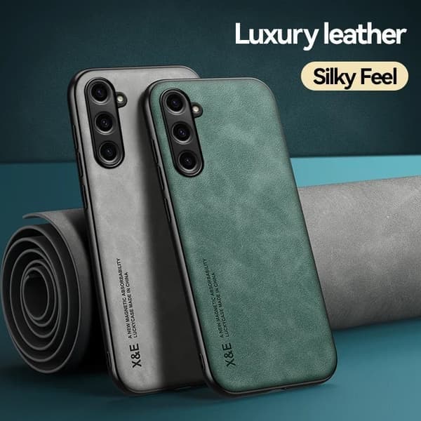 Telefonetui til Samsung Galaxy S23 Plus, Magnetisk, Mørkegrå Dark Grey For Galaxy S23 Plus