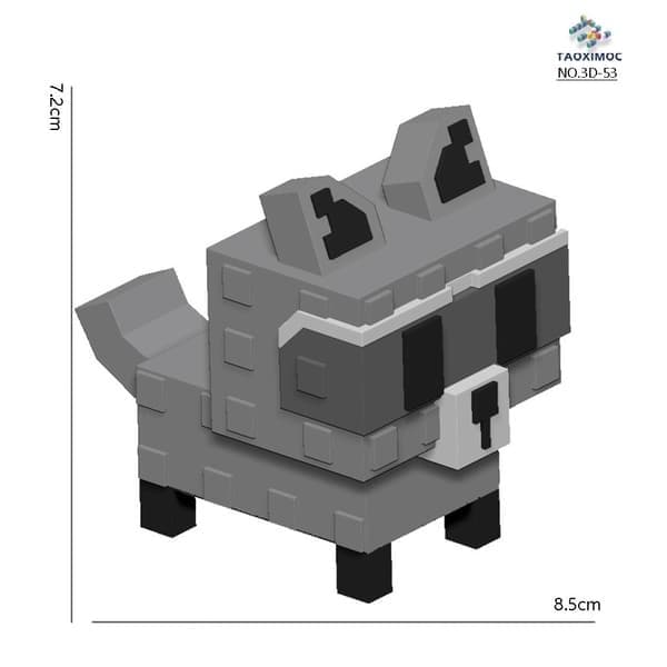 Dyrk en have Roblox 3D-printede figurer, størrelse 2 2
