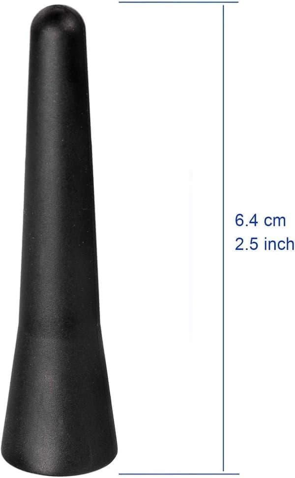 Bil FM Dab Antenne Bilradioantenne 6,5 cm Mini Kort Bilantenne med Kraftfuld FM/AM/Dab