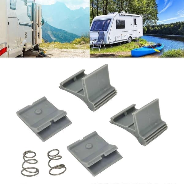 2-pakning Slider Catch Erstatning Tilhenger Bobiler Markise Slider Catch Montering for Dometic A&E 8500 9000