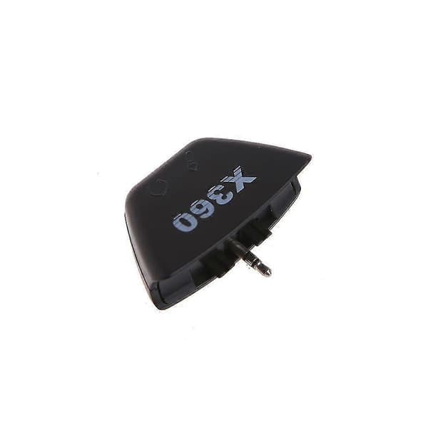 Sort 2,5 mm Jack Mikrofon Headset Høretelefon Konverter Adapter til Xbox 360 -Sy
