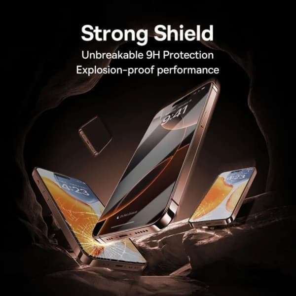 Skjermbeskytter i herdet glass for iPhone 14 Pro Max, 3 stk. 3PCS iPhone 14 Pro Max