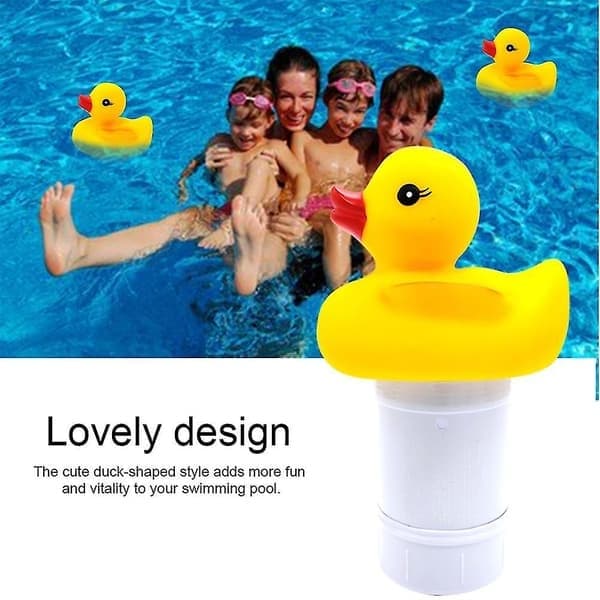 Poolrengörare Automatisk Poolklor Svanformad Flytande Dispenser för Spa Pool