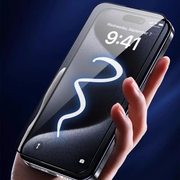 Skjermbeskytter for iPhone 16 Plus, personvern, klar Privacy iPhone 16 Plus