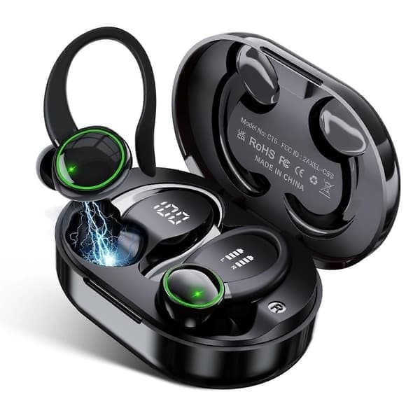 Til Samsung Galaxy S20 FE Bluetooth 5.3 Hovedtelefoner 3D Stereo med ørekrog