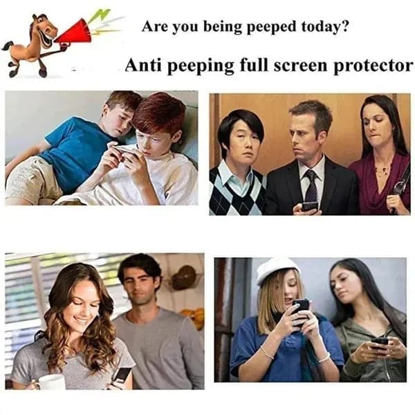 Personvernbeskyttelse for Samsung A03, Privacy Hydrogel Samsung A03 Privacy Hydrogel