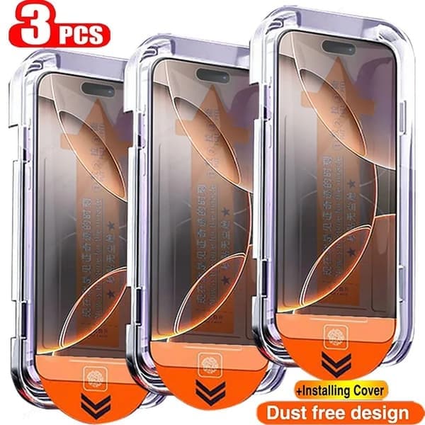Skjermbeskytter for iPhone 12 Mini, 3 deler For iPhone 12 Mini 3 Pieces