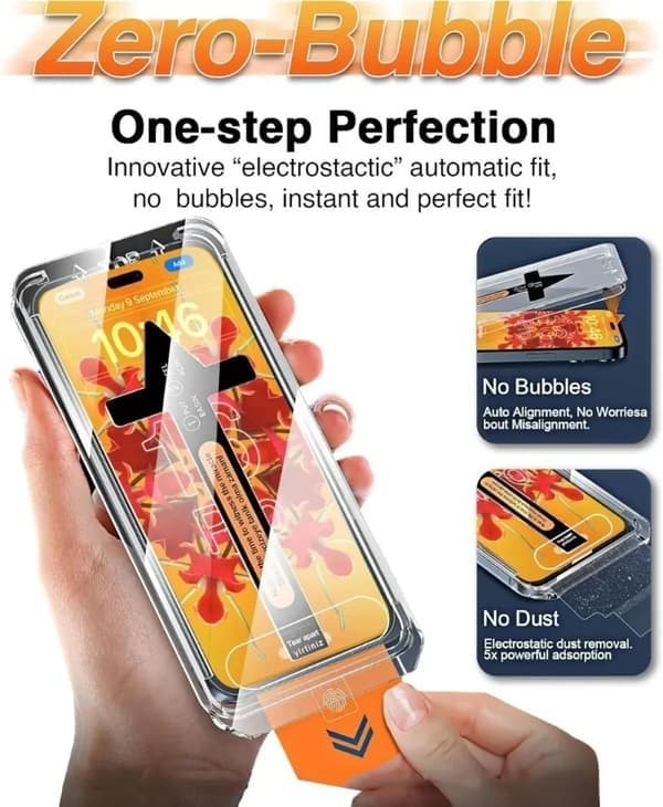 Skjermbeskytter i herdet glass for iPhone 13 Mini, High Definition iPhone 13 Mini High Definition