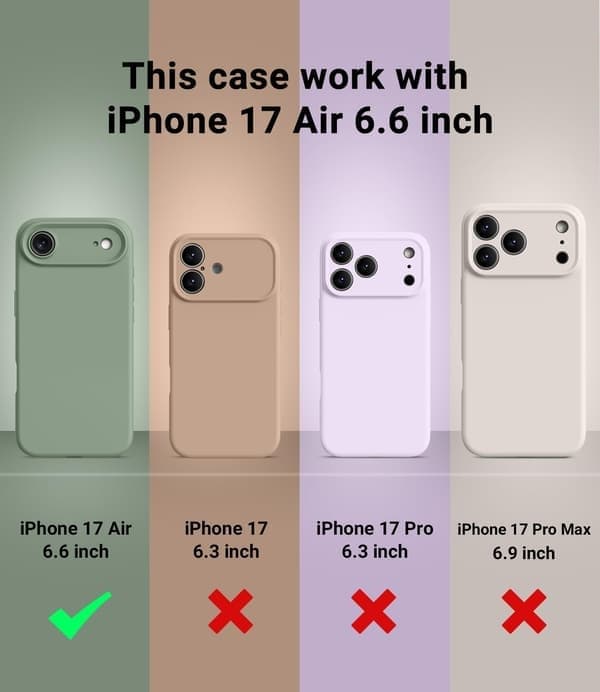 Silikone telefoncover til iPhone 17 Pro Max, MagSafe-kompatibel, stødsikker, gul jaune iPhone 17 Pro Max