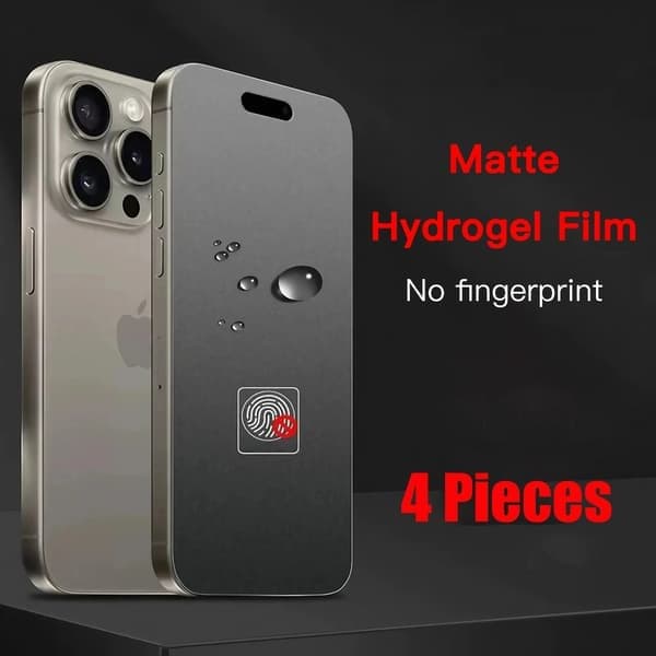 Hydrogel-skjermbeskytter for iPhone 11 Pro Max, klar, matt, hydrogelfilm iPhone 11 Pro Max Hydrogel Film