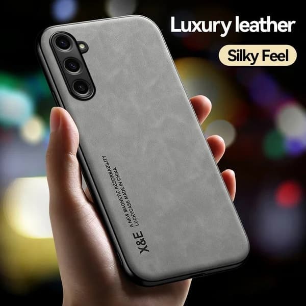 Telefonetui til Galaxy S10E, Magnetisk, Mørkegrå Dark Grey For Galaxy S10E
