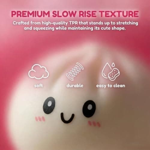 Guldglimmer Dumpling Squishy Legetøj med Damper, Blød Langsom Rebound Klemme Stressbold til Angstdæmpning & Sensorisk, 1 stk-guldglimmer 1pc-gold Glitter