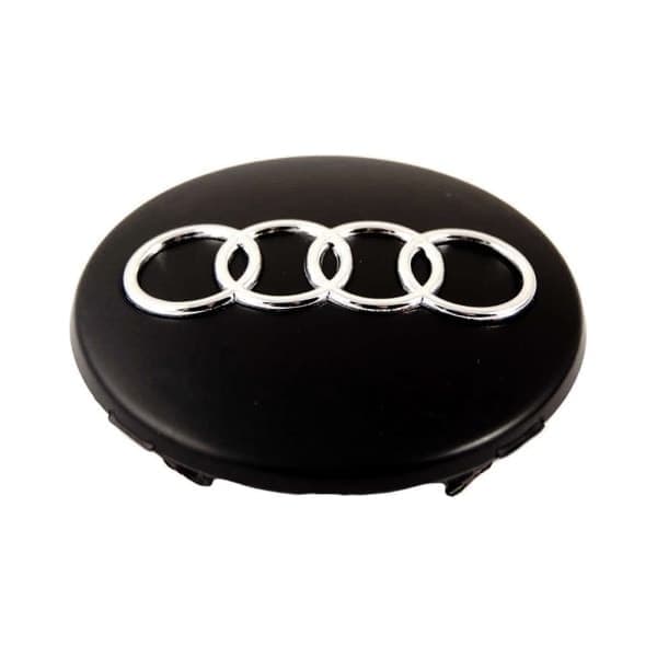 Kuumia uutisia 4 kpl, Audi-keskikupit / pölykapselimerkit, auto 68 mm