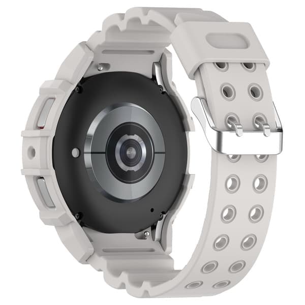 Samsung Galaxy Watch Armor Case & Rem Sæt Samsung Galaxy Watch 7 40mm Grå 40 mm