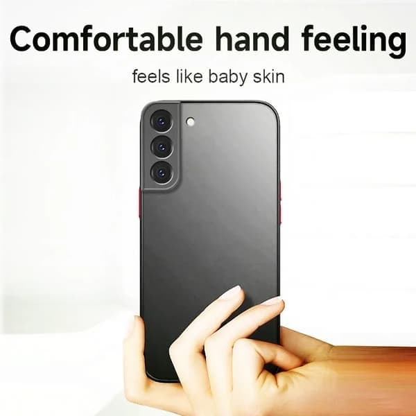 Støtsikkert matt deksel kompatibelt med Samsung Galaxy S20 S21 FE S22 S23 S24 Plus S10 Plus Note 9 10 20 Ultra Armor Bumper, Grønn, Note 9 green Note 9