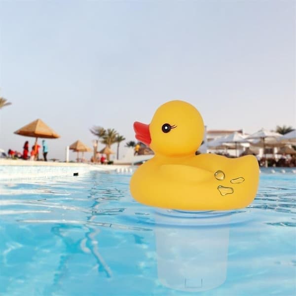 Poolrenser Automatisk Pool Klor Svaneformet Flydende Dispenser til Spa Pool