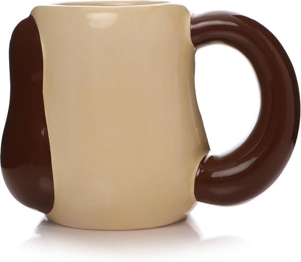Half Moon Bay Gromit Mugg, Wallace och Gromit Mugg, Nyhetsmugg Stor Mugg, Wallace och Gromit Presenter, Nyhetspresenter för Män