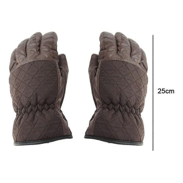 Dame Mesh Enkle Vinter Skihansker Vanntette Varme Vindtette, Kaffe Coffee