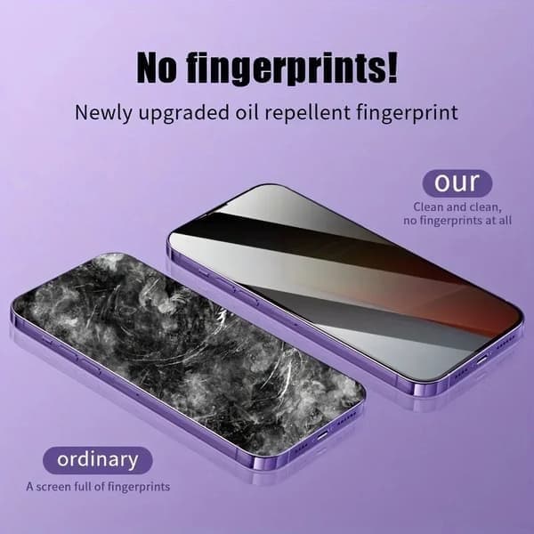Hærdet glas skærmbeskytter til iPhone 14 Plus, Privacy, 4 stk. Privacy 4PCS Privacy iPhone 14 Plus