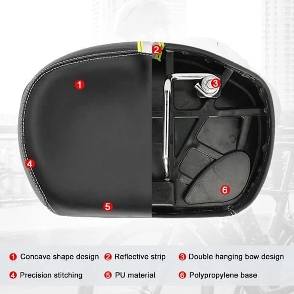 Taske i taske-indsats, indertaske sort 28cm * 18cm * 3-10cm