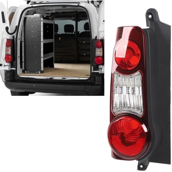 Venstre baklys for Citroën Berlingo Mk2, JZSH, Enkel utskifting