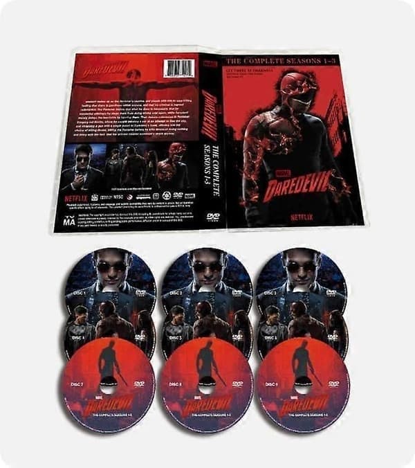 Daredevil Kompletta säsonger 1-3 (9-disc DVD) Engelsk version