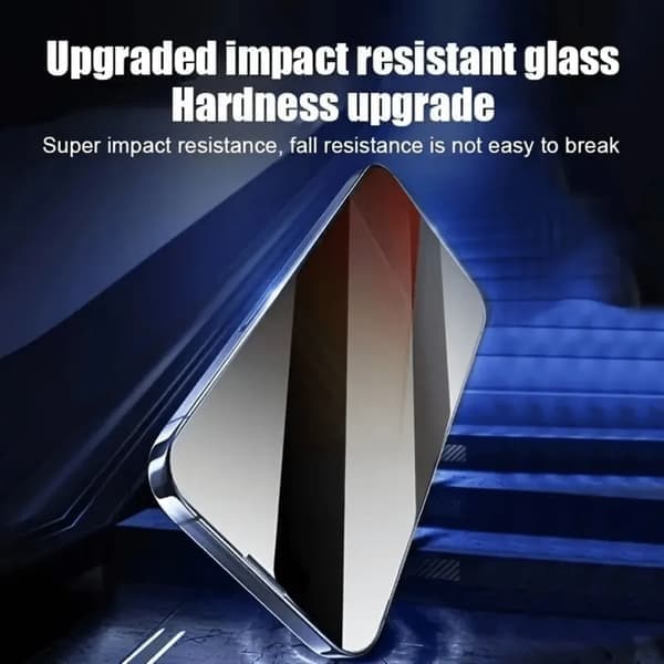 Skjermbeskytter for iPhone 16 Pro, innsynsbeskyttelse iPhone 16 Pro Anti Peeping