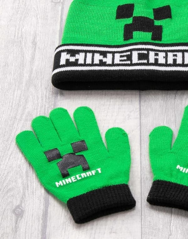 Minecraft Lue Svart Creeper, Én Størrelse