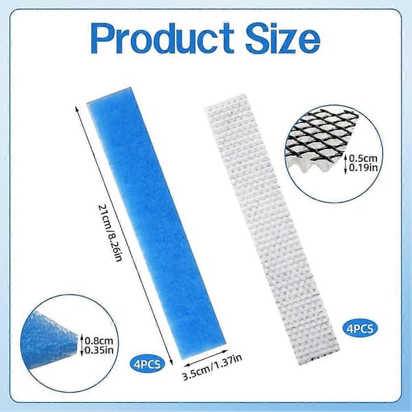 8 stk. Mini Split Luftfilter Erstatning til Fujitsu General UTR-FA16 UTR-FA16-2Direct