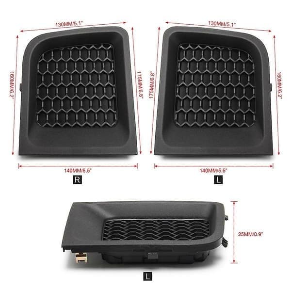 Nedre grilldeksel for frontfanger til Jeep Renegade 2015-2017, bildeler