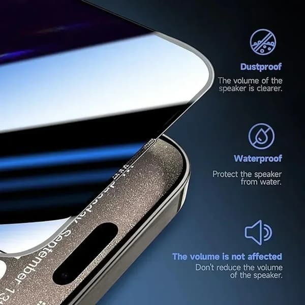 Skärmskydd för iPhone 15 Plus, Sekretess, Anti-insyn For iPhone 15 Plus Anti Peeping