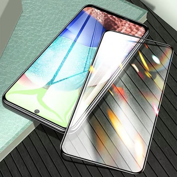 Karkaistu lasinen näytönsuoja Samsung Galaxy A04 -puhelimelle, musta For A04 Black