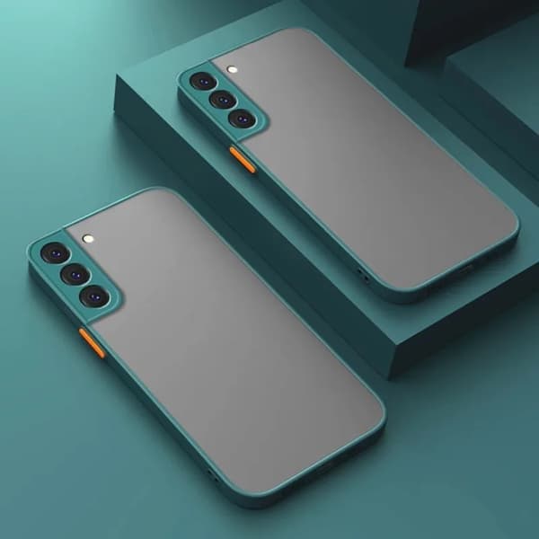 Mobiltelefondeksel til Samsung Galaxy S10, støtsikkert, grønt green S10