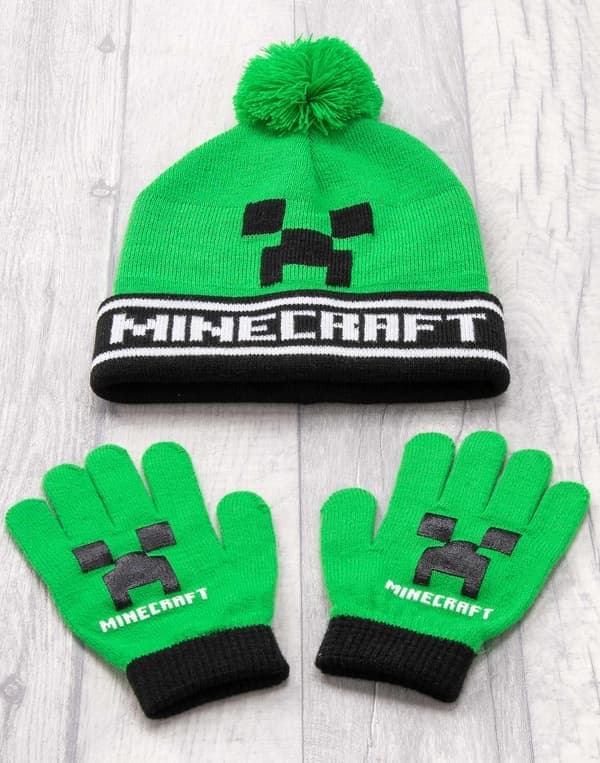 Minecraft Lue Svart Creeper, Én Størrelse
