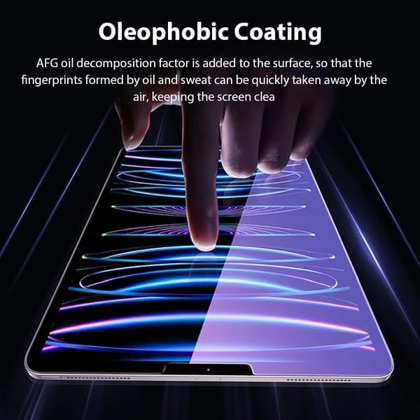 Härdat glas kompatibelt med iPad Pro Air 13 11 12.9 Mini 6 8:e 9:e 10:e gen 2024 skärmskydd kompatibelt, Pro 11 2:a 3:e 4:e Pro 11 2nd 3rd 4th