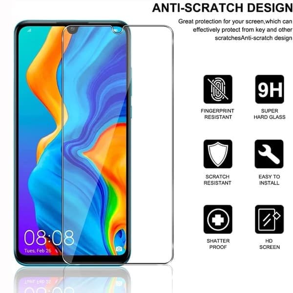 Karkaistu lasi näytönsuoja Huawei P40 Lite E, 4 kappaletta Huawei P40 Lite E 4 Pieces