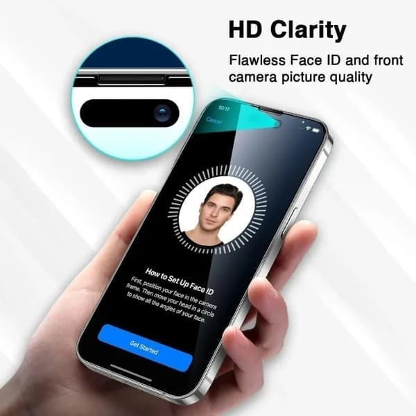 Skjermbeskytter i herdet glass for iPhone 11, High Definition iPhone 11 High Definition