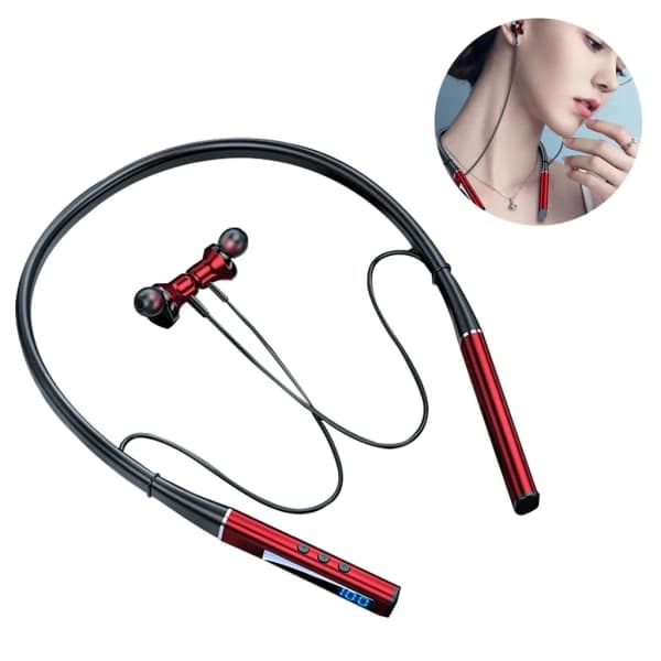 Magnetiska in-ear hörlurar - Bluetooth sport hörlurar