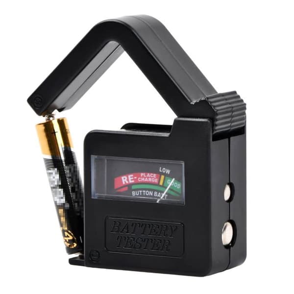 BT860 Digital Batteritester - Universal AA/AAA/C/D 1.5V/9V (Strømforsyning Ikke Inkludert)
