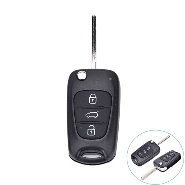 Nøkkelhus 3 knapper for Hyundai I20 I30