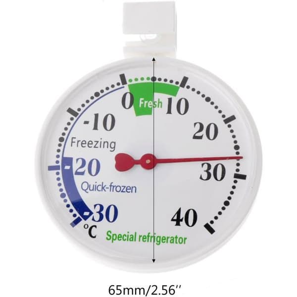 Kyl/frys-termometer - Område -40°C till 30°C - Noggrannhet ±1°C