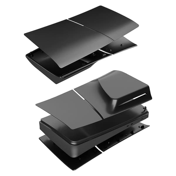 Ps5 Slim Deksel Ps5 Slim Skins, Ps5 Erstatningspanel Beskyttelsesskall for Ps5 Slim Konsoll Diskutgave, Ps5 Slim Tilbehør