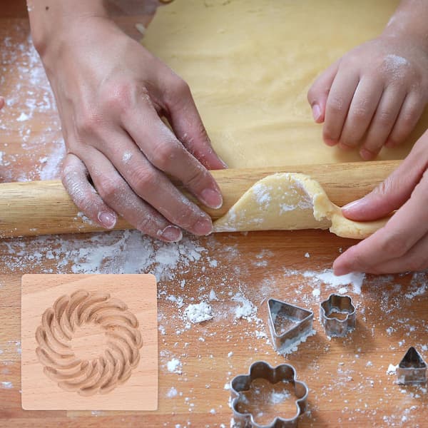 DIY kakeform i tre, kakeform, husholdningskakeform, baketilbehør