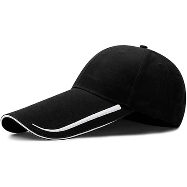 Extra Lång Skärm Tvättad Bomulls Baseball Keps