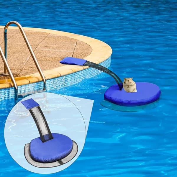 Sæt med 2 kæledyrsflugtramper til swimmingpools, flydende ramper, pooltilbehør, flydende ramper