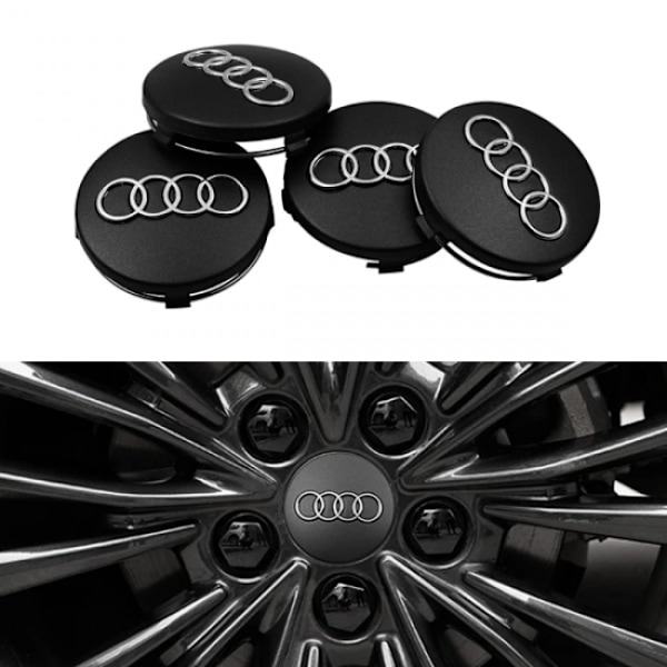 4 kpl - Audin pölykapselit vanteisiin - Auto 60 mm