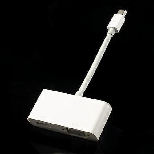 2-i-1 Mini DisplayPort til HDMI- og VGA-adapterkabel for Apple MacBook Pro Air