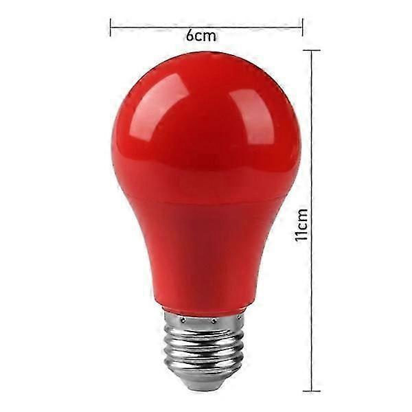 LED-lamppu A60 Lamppu Sininen E27-E27 Blue E27-E27
